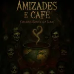 Icone Amizade e Cafe -