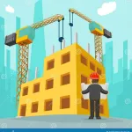 Icone Execucao e orcamento de obras