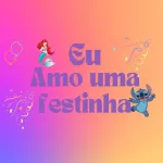 Icone Eu amo uma festinha infantil
