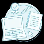 Icone Curso on-line