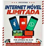 Icone INTERNET MOVEL ILIMITADA!
