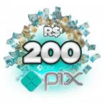Foto do grupo Sorteio pix 200 reais