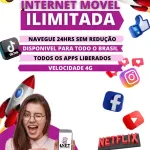 Icone Internet ilimitada