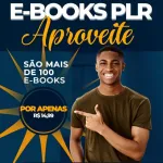 Icone Pct com 100 e-books Plr!
