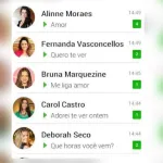 Foto do grupo Visualizações de status