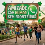 Icone Grupo de WhatsApp Amigos para Sempre