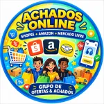 Icone Achados Online Shopee, Amazon & Mercado Livre