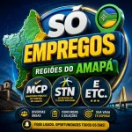 Icone So Empregos Regioes do Amapa MCP, STN e etc
