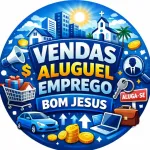 Icone VENDAS, EMPREGO, ALUGUEL BOM JESUS