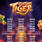 Icone Horarios Fortune Tiger